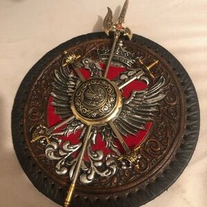 Spanish Toledo Crest Wall Plaque - 161A $65 or $50 w/offer